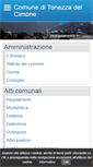 Mobile Screenshot of comune.tonezzadelcimone.vi.it